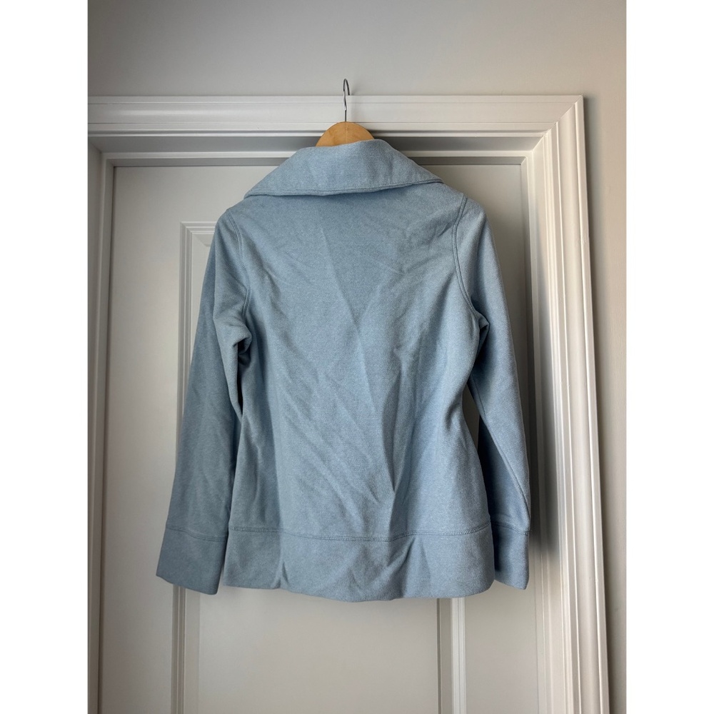Adidas Blue Fleece Jacket - Picture 2 of 2